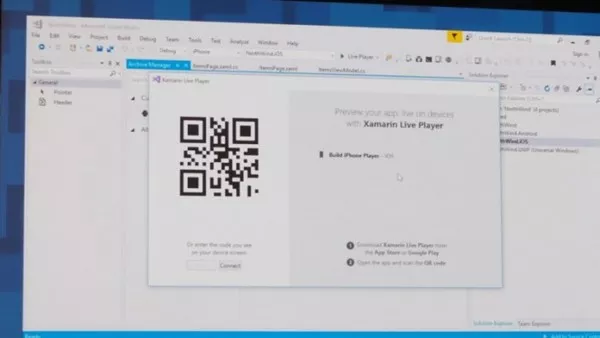 微软发布Xamarin Live Player：Win10可开发iOS