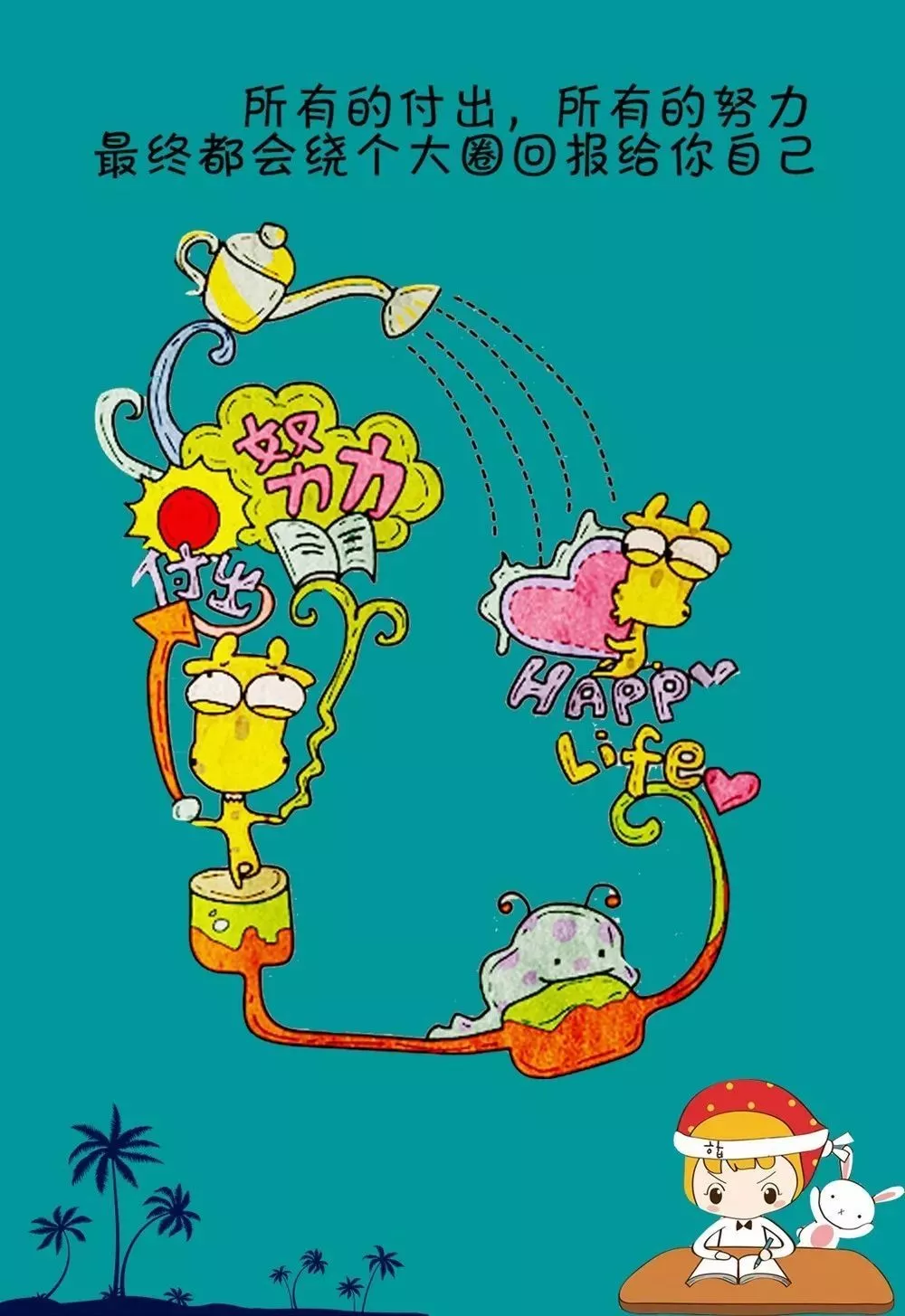 早安心语励志 早安图片正能量带字