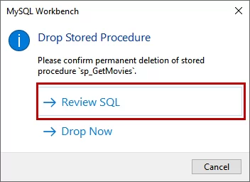 删除程序之前的选项