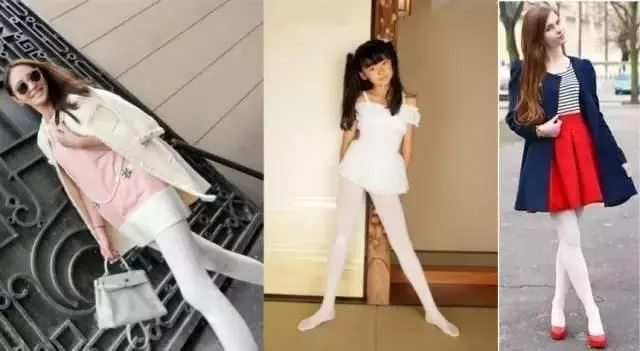 女生第1次秋冬穿连裤袜常见搭法