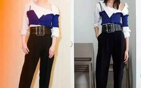 Baby马思纯内衣穿在“外面”看起来好像挺时髦