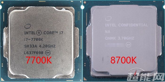 英特尔提升八代酷睿产能Core i7-8700K增加“中国制造 1
