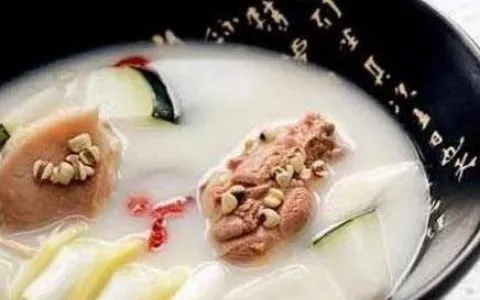 冬瓜减肥法 试试这款冬瓜汤!