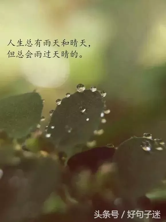 朋友圈早安心语励志正能量句子图片带字 6