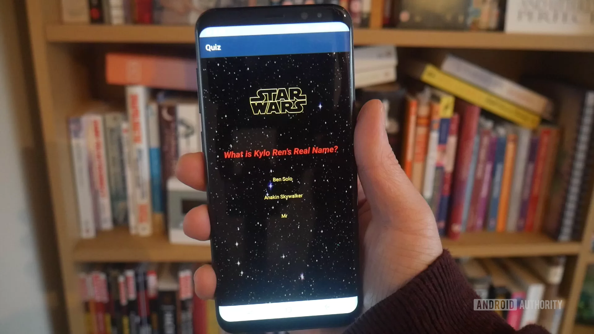 Android 应用程序开发星球大战测验