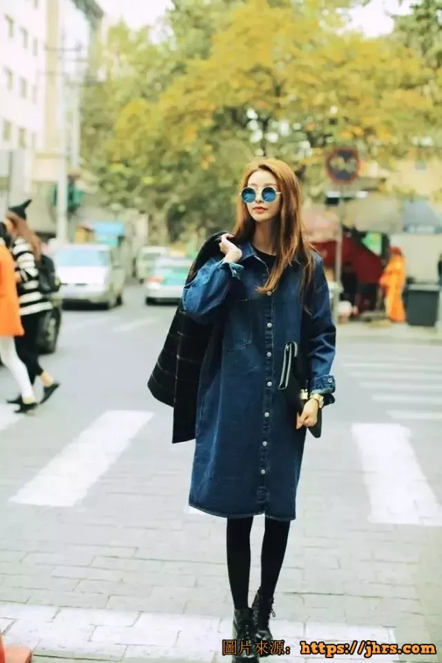 冬天穿丝袜的妹子