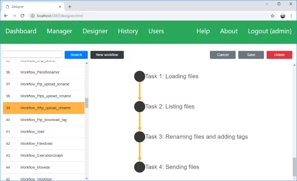 .net core中的开源工作流引擎Wexflow介绍 2
