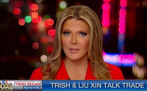 福克斯与CGTN：Trish Regan和刘欣之间的贸易战争辩论