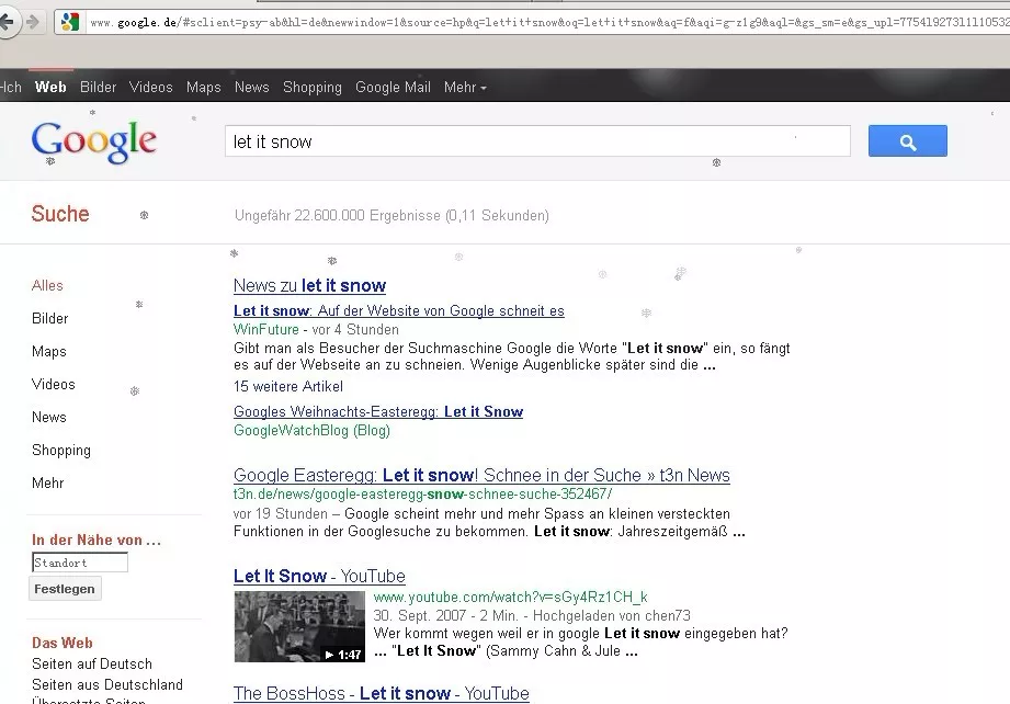 8年前的google，可以搜索let it snow，让人真是怀念 1