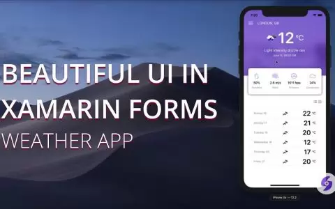 Xamarin.Forms官方中文文档下载2018