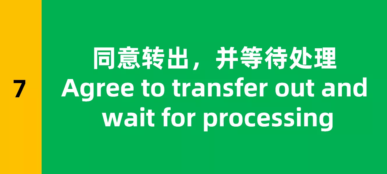 Godaddy 处同意转出