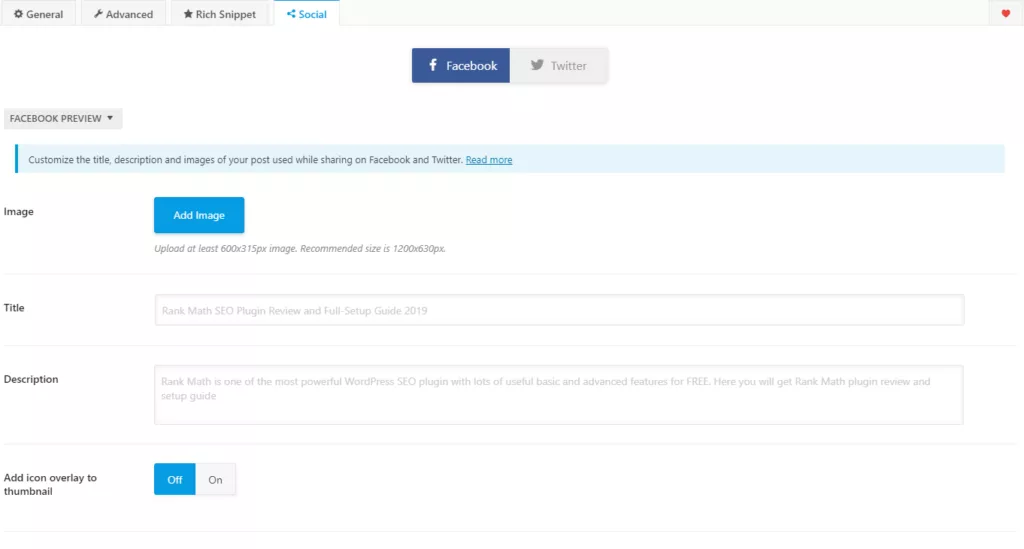 Rank Math  Social
