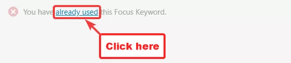 链接以使用focus关键字查看其他帖子