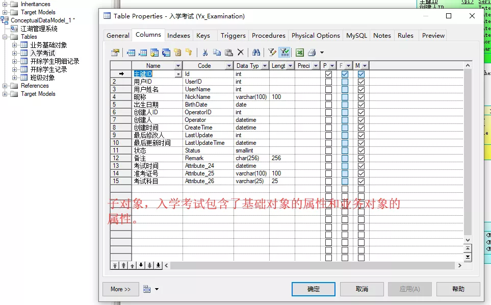 CDM类继承关系5分钟搞懂PowerDesigner概念模型 6
