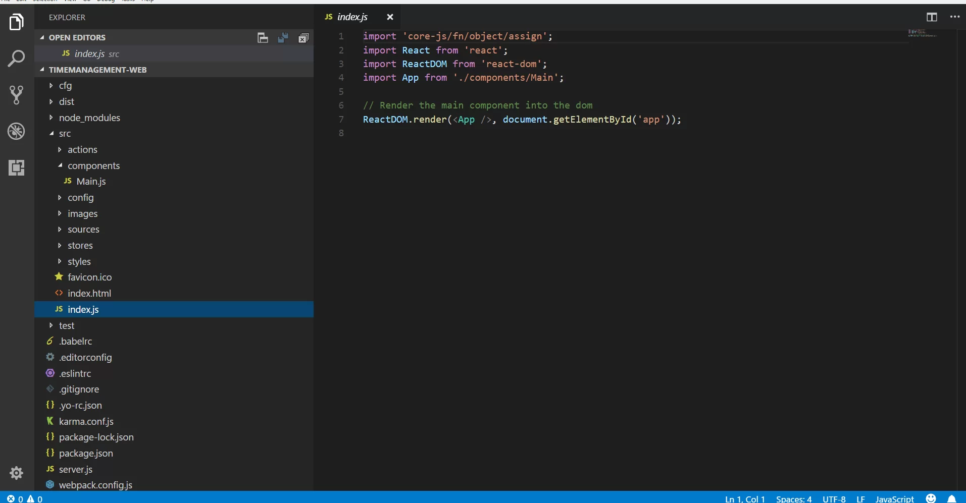 React.js应用程序调用ASP.Net Core SignalR