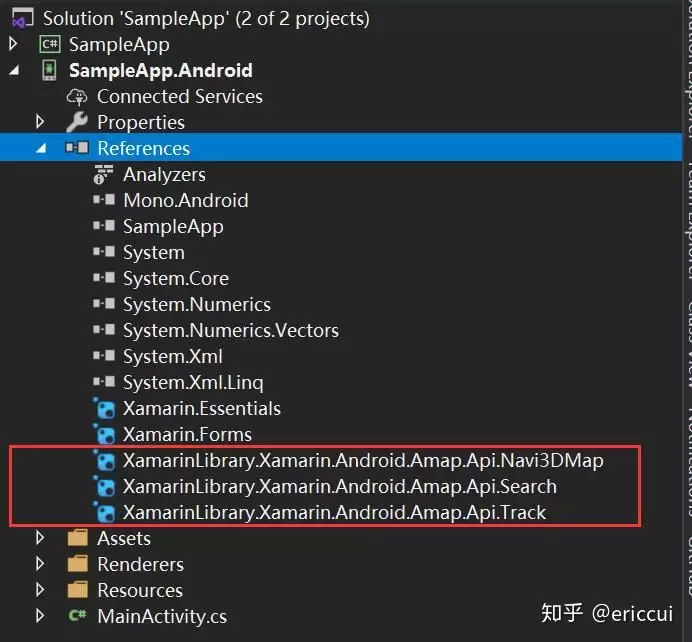 Xamarin.Forms 使用高德地图SDK，5分钟教程 1