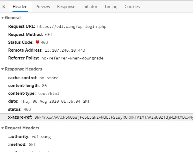 使用 Azure Web 应用防火墙拦截黑客攻击 12