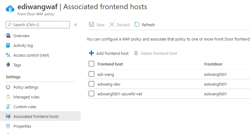 使用 Azure Web 应用防火墙拦截黑客攻击 5