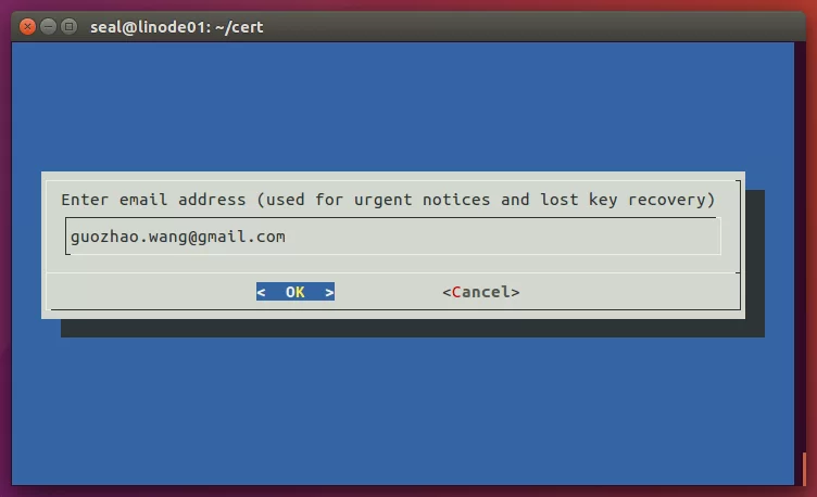 Nginx配置SSL使用Let’s Encrypt免费为网站开启https 1