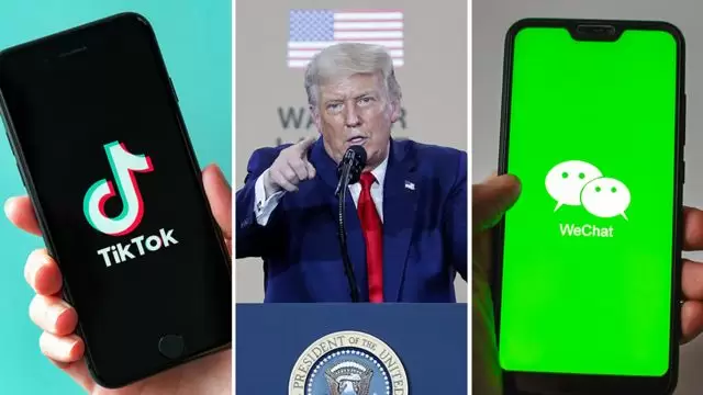 美国封禁微信和TikTok