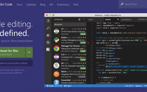VS Code详细配置指南，掌握8类快捷键高效撸码