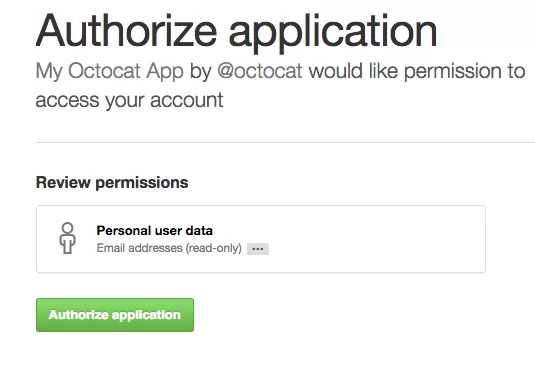OAuth第三方登录示例教程之Github 4 OAuth第三方登录示例教程之Github 3