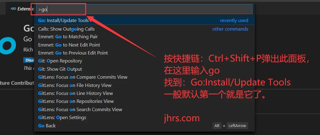 vs code配置go开发环境，2020学习go开发笔记 8