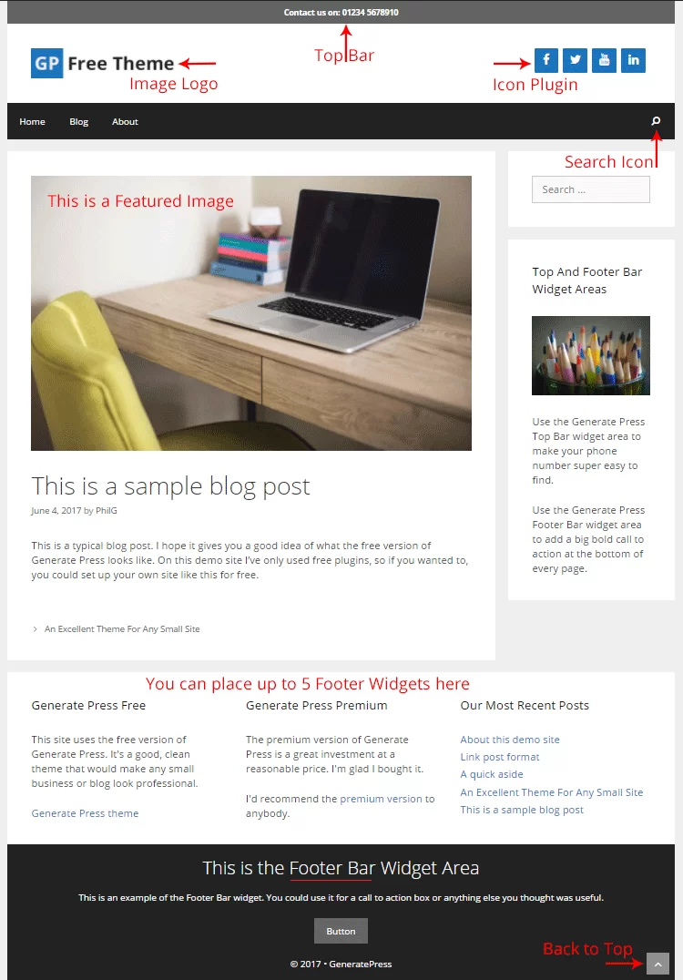 免费版GeneratePress 教程