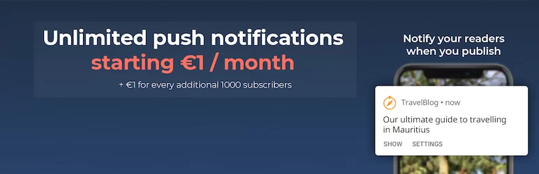 WonderPush – Web推送通知