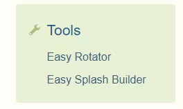 Easy Rotator 和 Easy Splash Builder