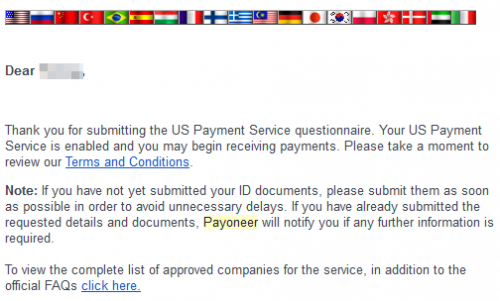 美国银行账户Payoneer卡，Amazon联盟收款必备 2