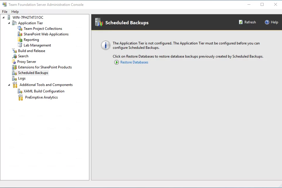 TFS 2018迁移指南 2