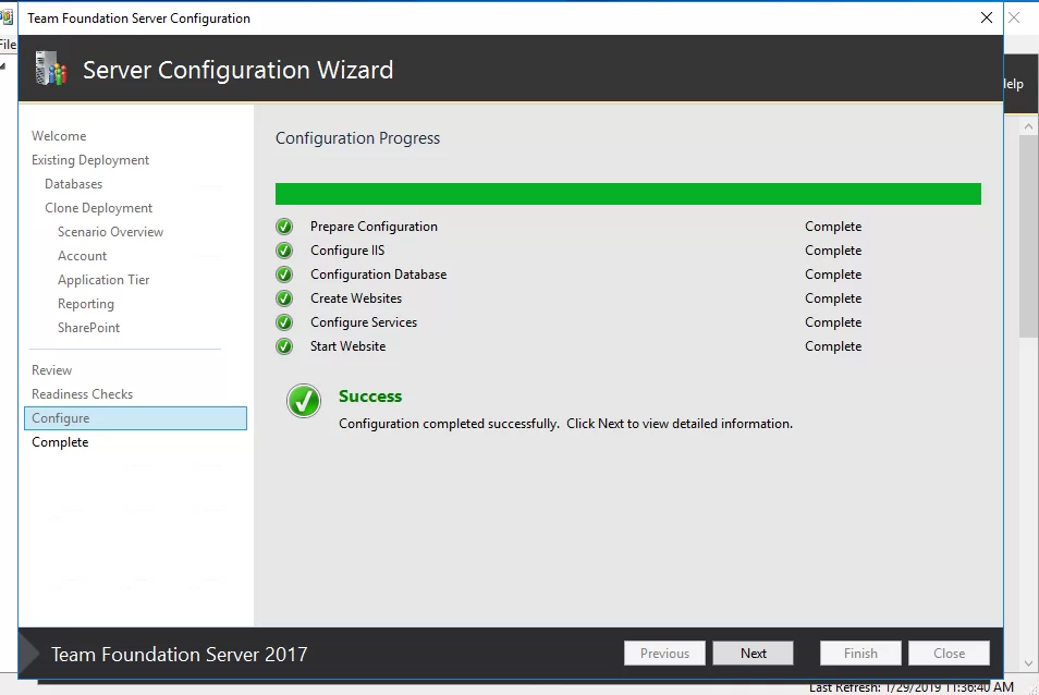 TFS 2018迁移指南 16