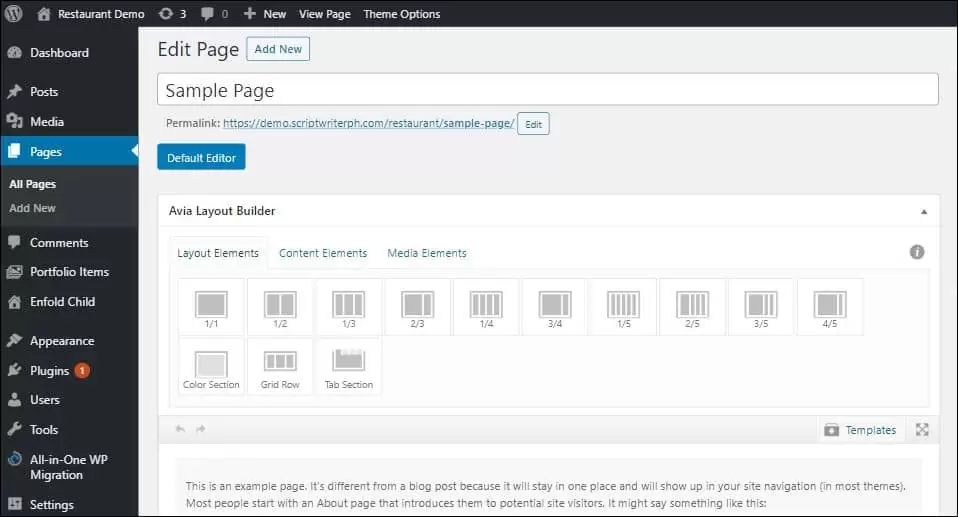 最新Enfold主题测评