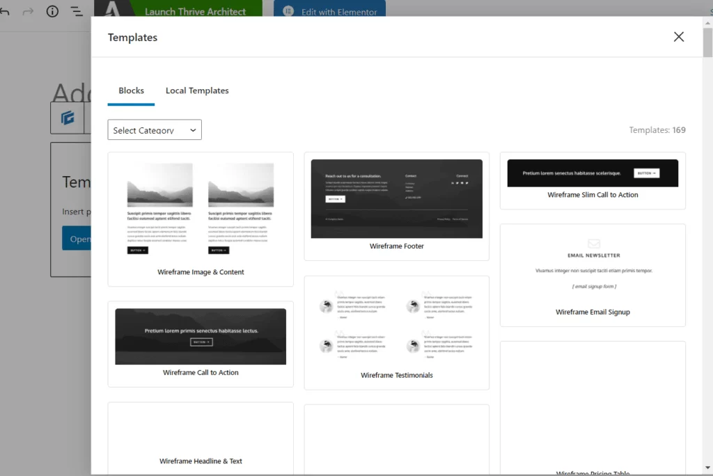 Generateblocks Pro 模板