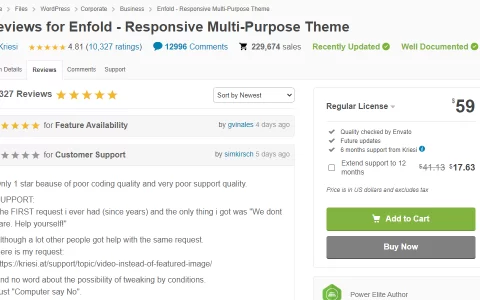 2026 最新Enfold主题测评