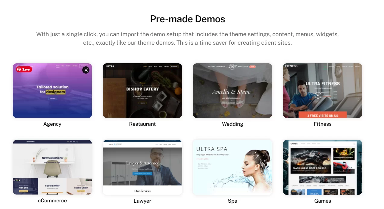 最新WordPress英文Ultra主题测评
