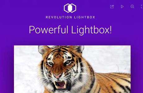 Revolution Lightbox灯箱插件