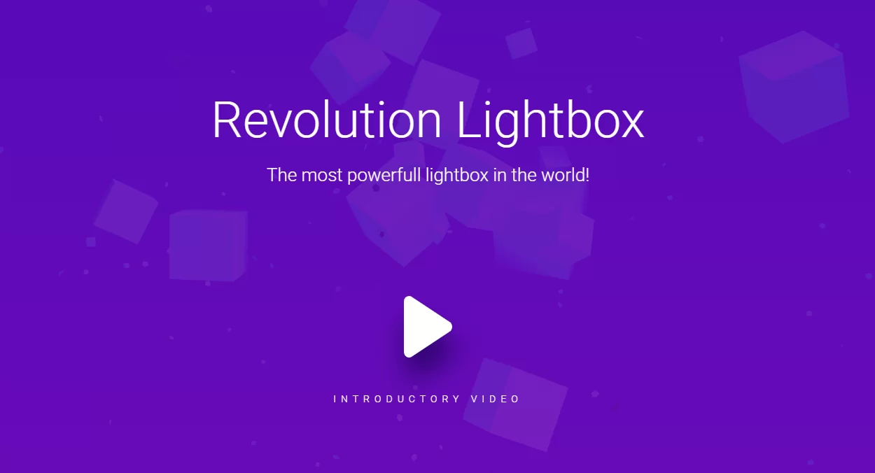 Revolution Lightbox灯箱插件