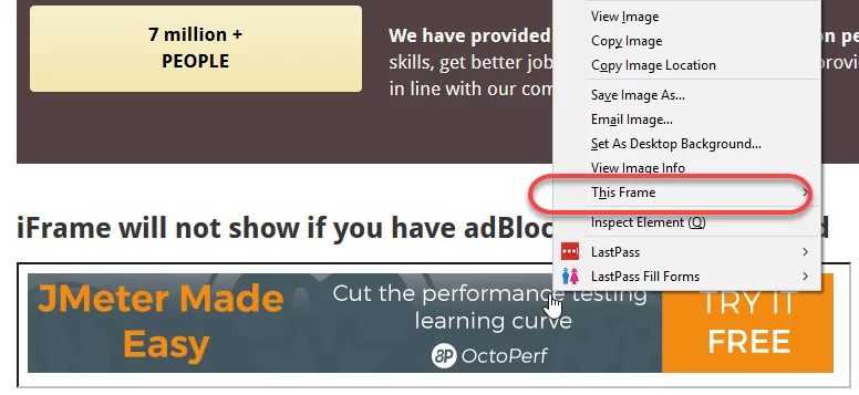 自动化UI测试Selenium Webdriver如何处理iFrame
