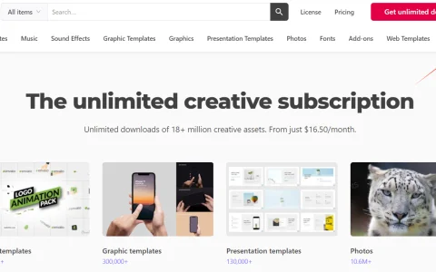 如何在Envato Elements购买WordPress主题