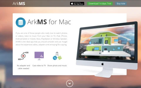Mac共享流媒体软件推荐：ArkMS for Mac
