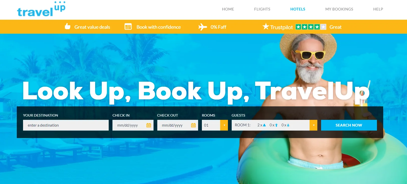 北美用户预订迪拜酒店网站推荐：travelup