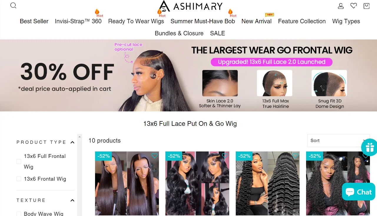 北美在线购买假发网站推荐