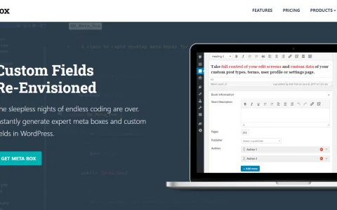 WordPress自定义字段插件推荐