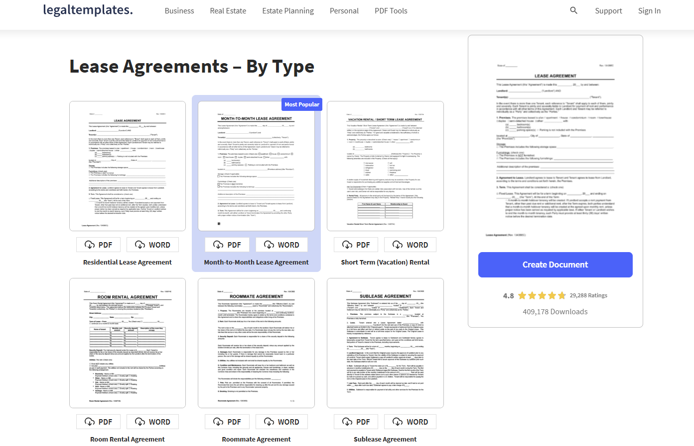 2025 美国租房租赁协议模板推荐：LegalTemplates 的高效工具