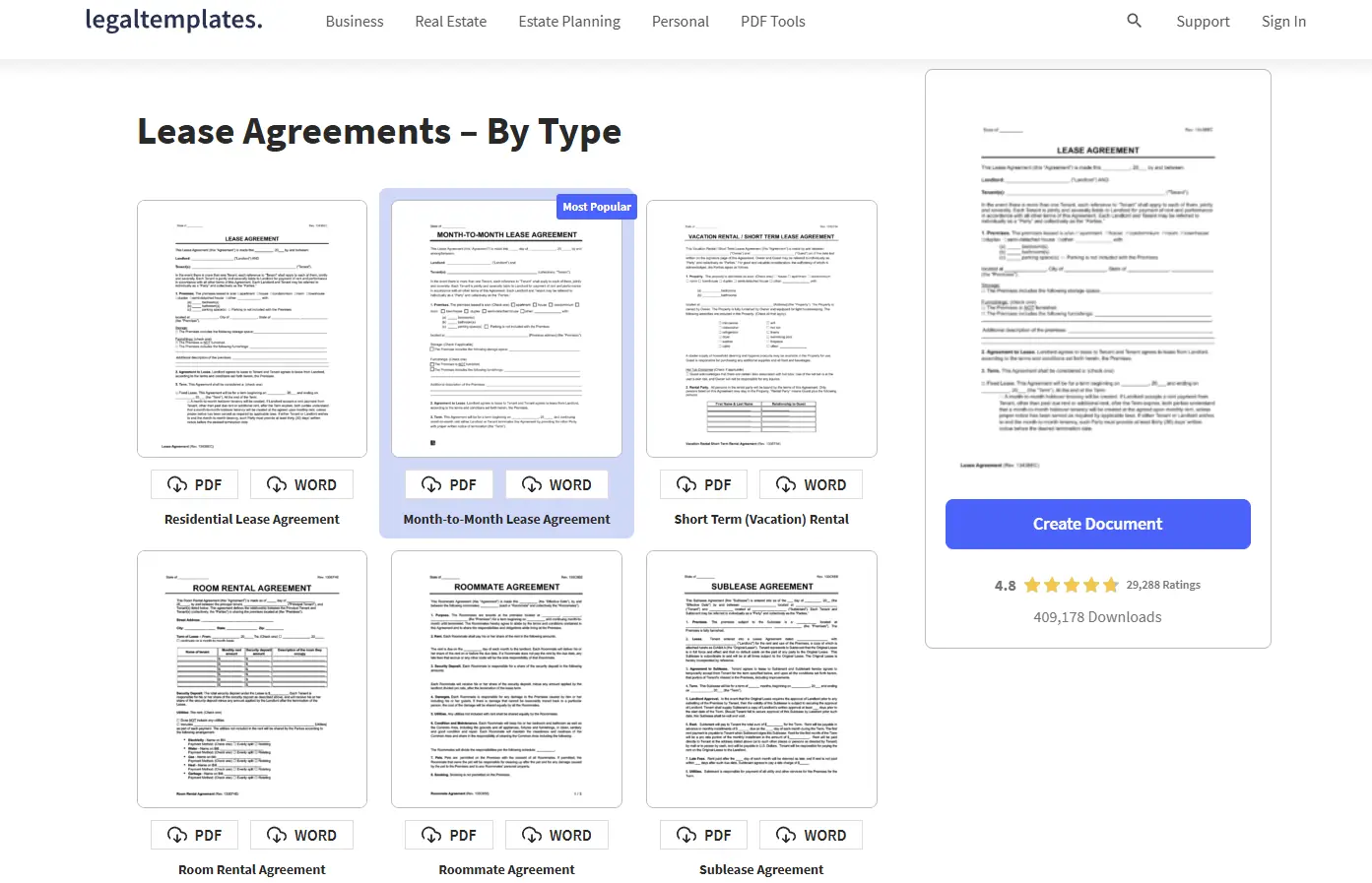 2025 美国租房租赁协议模板推荐：LegalTemplates 的高效工具