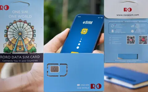 2025 国外便宜eSIM推荐：ROROSIM，实体卡支持国内手机