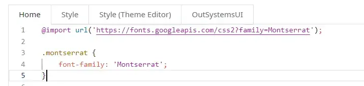 如何在 Outsystems 中添加自定义字体？ 12