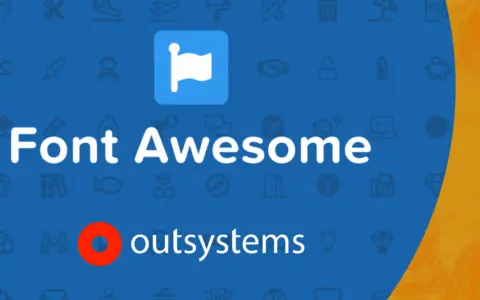 如何在 Outsystems 中添加自定义字体？